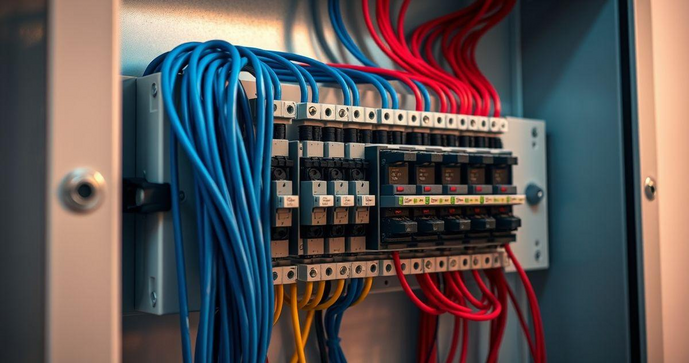 Quadro de Distribui&ccedil;&atilde;o de For&ccedil;a e Luz Perfeito