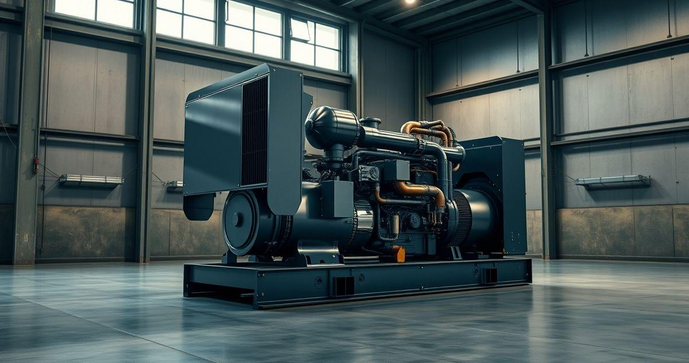 Gerador de Energia a Diesel Industrial: Pot&ecirc;ncia e Efici&ecirc;ncia