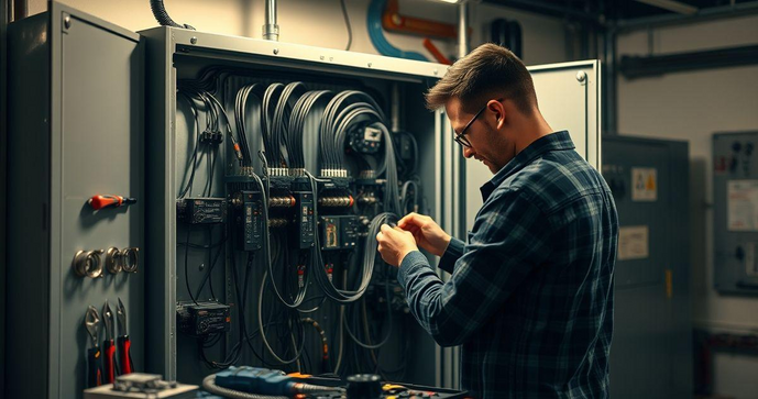 Montagem de Pain&eacute;is El&eacute;tricos Industriais