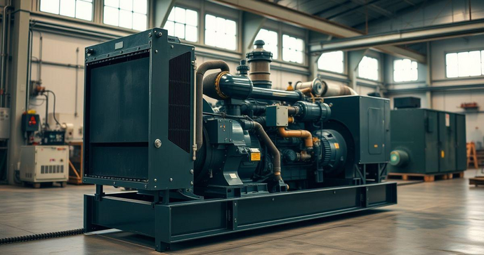 Gerador a Diesel Industrial &eacute; a Solu&ccedil;&atilde;o Eficiente para sua Ind&uacute;stria