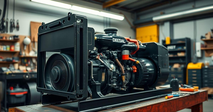 Dicas essenciais para o conserto de geradores a diesel