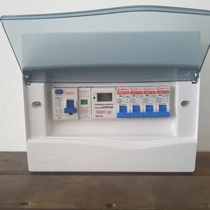 Quadro de distribuição com barramento Quadro de distribuição com barramento